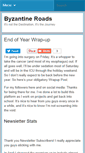 Mobile Screenshot of byzantineroads.info
